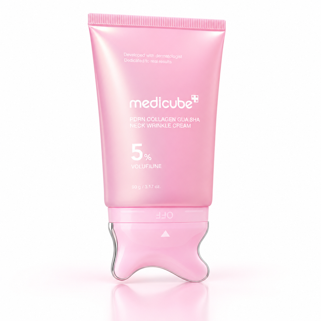 Medicube PDRN Collagen Gua Sha Neck Wrinkle Cream – 90g