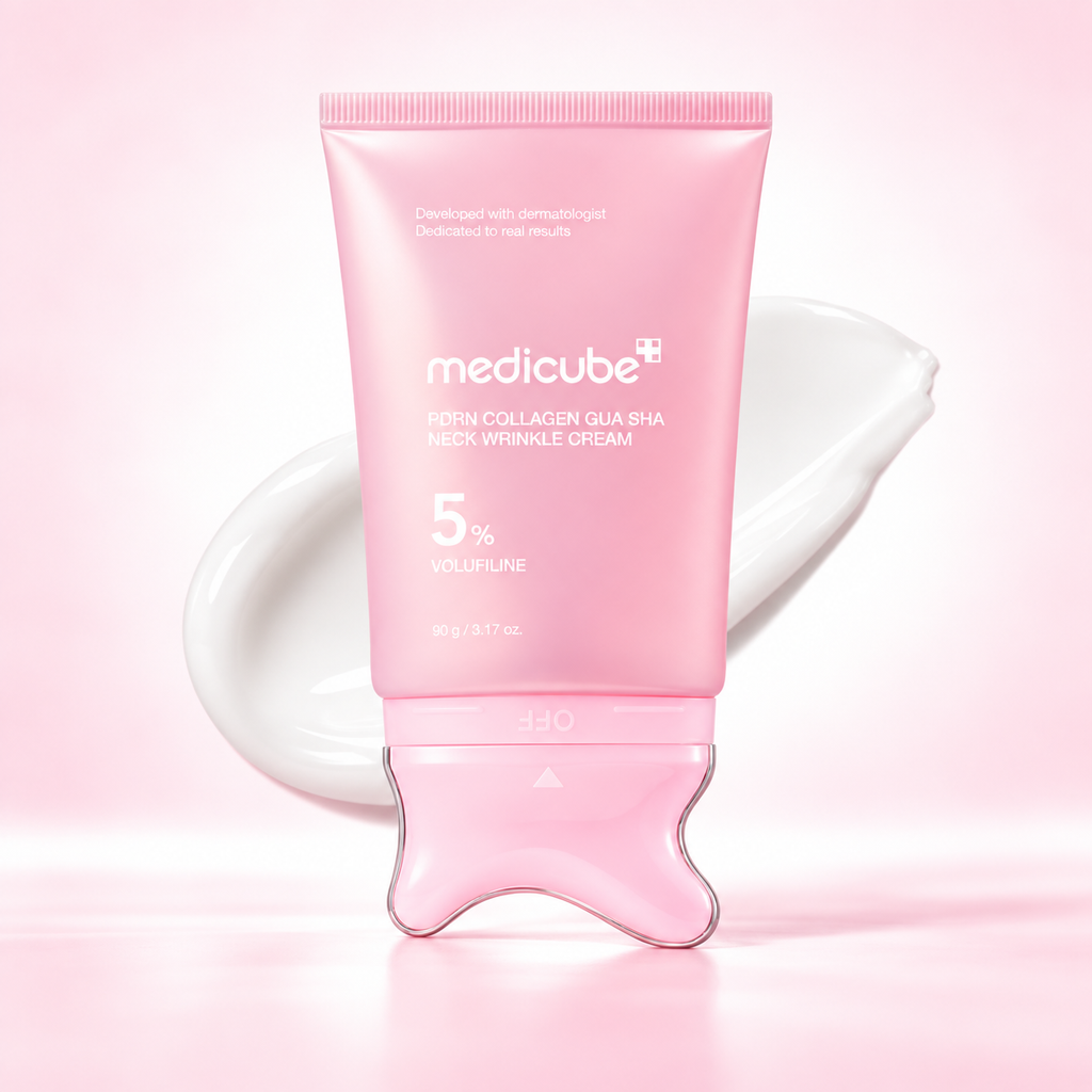 Medicube PDRN Collagen Gua Sha Neck Wrinkle Cream – 90g
